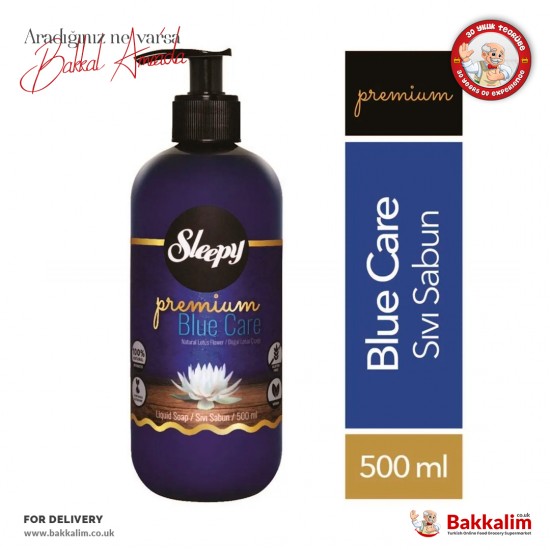 Sleepy Premium Natural Lotus Flower Liquid Soap 500 ml - 8682241207527 - BAKKALIM UK
