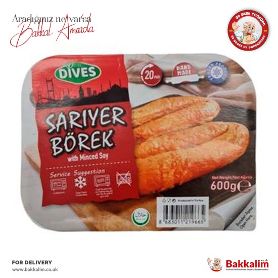Dives Sariyer Borek with Minced Soy 600 G - 8683011219665 - BAKKALIM UK