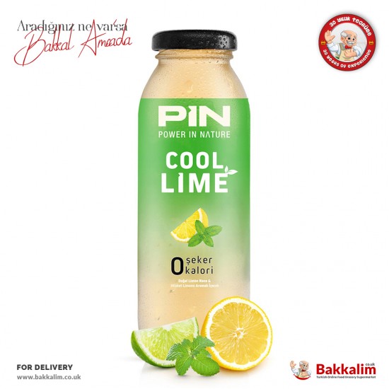 Pin Cool Lime Green Tea 250 ml - 8683079425336 - BAKKALIM UK