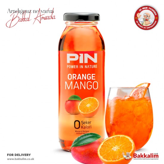 Pin Orange Mango Tea 250 ml - 8683079425824 - BAKKALIM UK