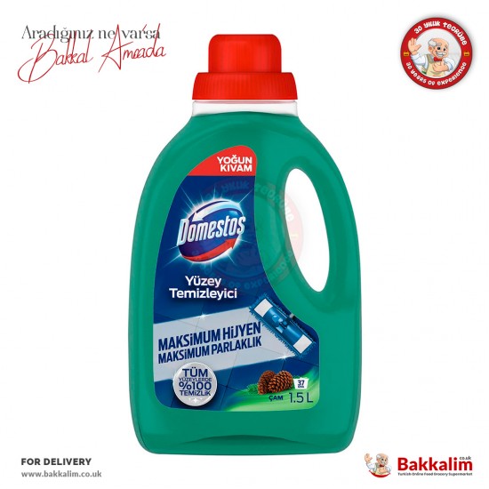 Domestos Yüzey Temizleyici Çam Kokulu Yoğun Kıvam 1500 ml - 8683130000052 - BAKKALIM UK