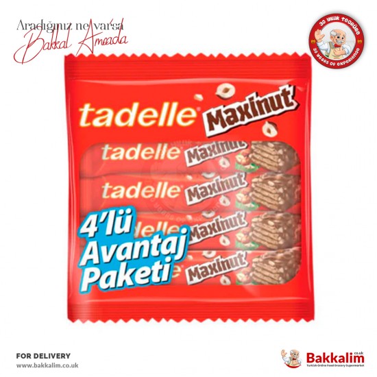 Tadelle Maxinut 4 Pcs Multi Pack Chocolate Bar - 8683417000645 - BAKKALIM UK