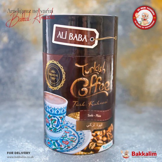 Ali Baba Turkish Coffee Plain Premium 300 G - 8683735100027 - BAKKALIM UK