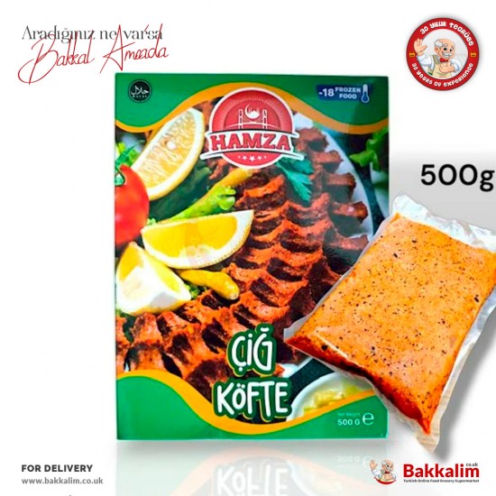 Hamza Çiğ Köfte Baton 500 Gr - 8684646082495 - BAKKALIM UK