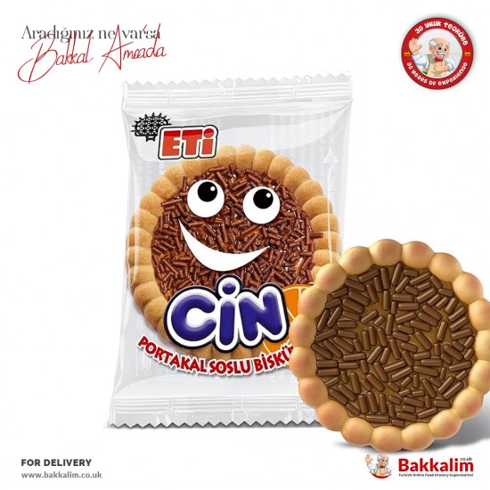 Eti Cin Portakal Soslu Bisküvi 25 Gr - 86900478 - BAKKALIM UK