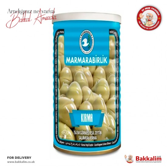 Marmarabirlik 3XL Cracked Green Olives Net 800 G - 8690103862029 - BAKKALIM UK