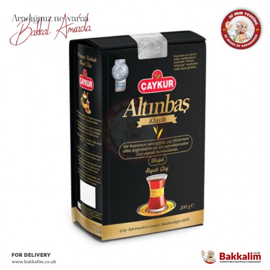 Caykur Altinbas Classic Black Tea 200 G - 8690105000849 - BAKKALIM UK