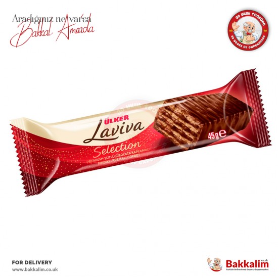 Ülker Laviva Selection Premium Sütlü Gofret 45 Gr - 8690504065296 - BAKKALIM UK