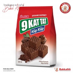 Ulker 9 Kat Tat Cube Wafer with Cocoa 200 G
