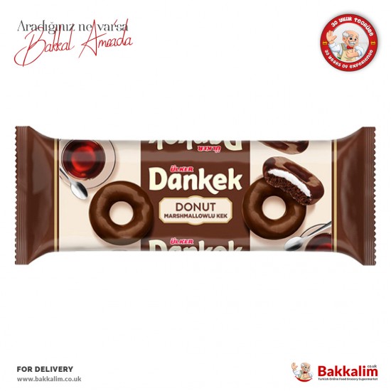 Ülker Dankek Donut Marshmallowlu Kek 162 Gr - 8690504103394 - BAKKALIM UK