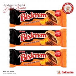 Ulker Biskrem 3 Pcs Orange and Chocolate Multi Pack 270 G