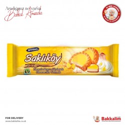 Ulker Saklikoy Lemon and White Chocolate Cheesecake Flavor 100 G