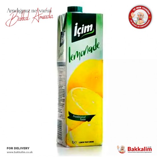 Ulker Icim Lemon Fruit Juice 1000 Ml - 8690504519904 - BAKKALIM UK
