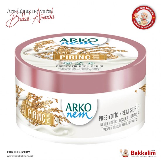 Arko Nem Pirinç Sütü Krem 250 ml - 8690506506933 - BAKKALIM UK