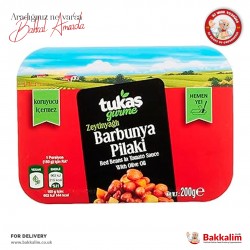 Tukas Gurme Red Beans in Tomato Sauce with Olive Oil 200 G