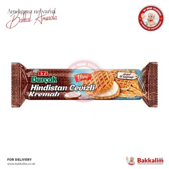 Eti Burcak Coconut Cream Oatmeal Biscuit 100 G - 8690526029443 - BAKKALIM UK