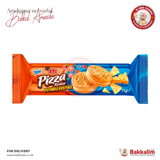 Eti Pizza Kraker Peynirli Kremalı 75 G - 8690526216355 - BAKKALIM UK