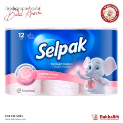 Selpak Extra Tuvalet Kağıdı Banyo Ferahlatma Teknolojisi 12 Rulo 3 Katlı