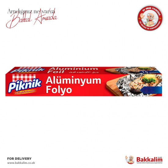 Piknik Alüminyum Folyo 8 mt - 8690546613943 - BAKKALIM UK