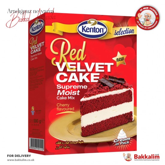Kenton Red Velvet Cake 580 G - 8690547191211 - BAKKALIM UK