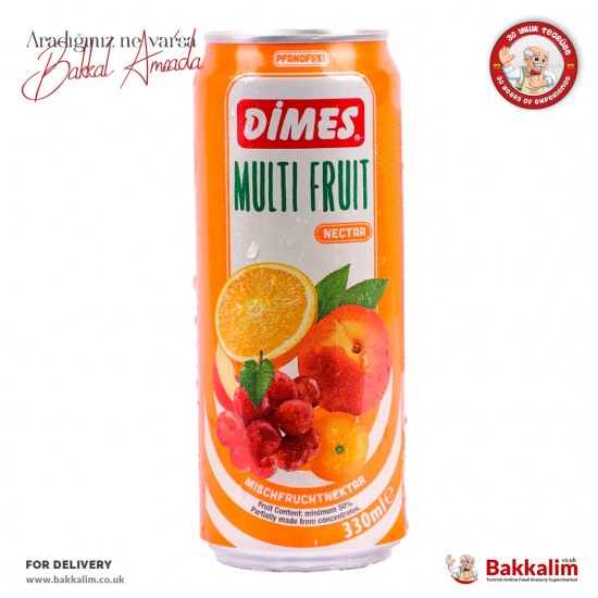 Dimes 330 ml Multi Fruit Juice - 8690558020357 - BAKKALIM UK