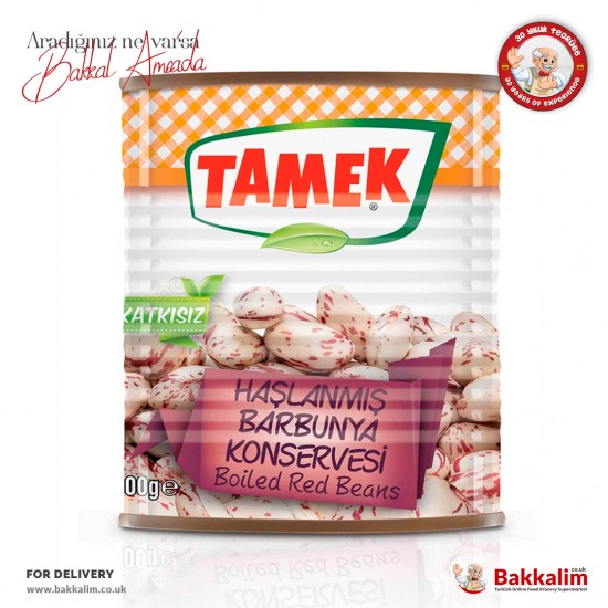 Tamek Boiled Red Beans 800 G - 8690575086114 - BAKKALIM UK