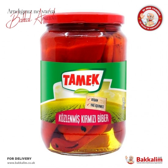 Tamek Roasted Red Pepper 670 G - 8690575104887 - BAKKALIM UK