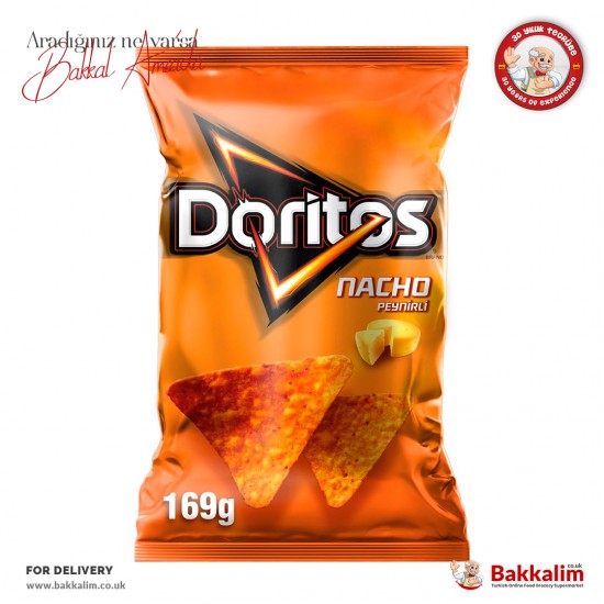 Doritos Nacho Cheese Chips 162 G - 8690624202281 - BAKKALIM UK