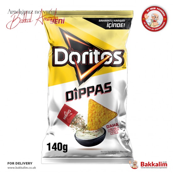 Doritos Dippas Cips 140 Gr - 8690624203943 - BAKKALIM UK