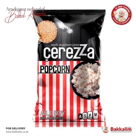 Cerezza Popcorn Family Size 80 G - 8690624303490 - BAKKALIM UK