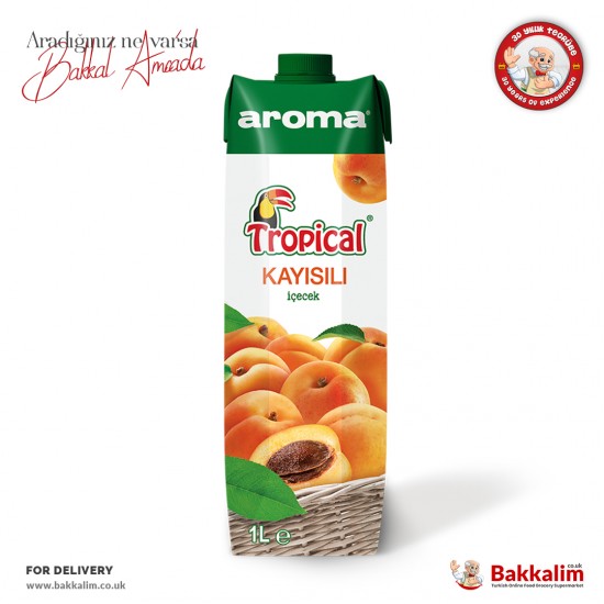 Aroma Apricot Juice Drink 1000 ml - 8690690250513 - BAKKALIM UK