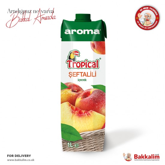 Aroma Peach Juice Drink 1000 ml - 8690690250520 - BAKKALIM UK