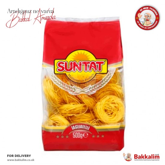 Suntat Tagliatelle Slim Pasta 500 G - 8690804028588 - BAKKALIM UK