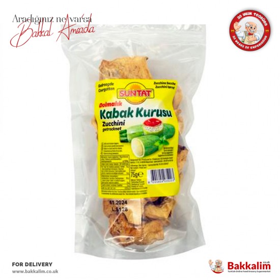 Suntat Kurutulmuş Kabak 75 Gr - 8690804035203 - BAKKALIM UK