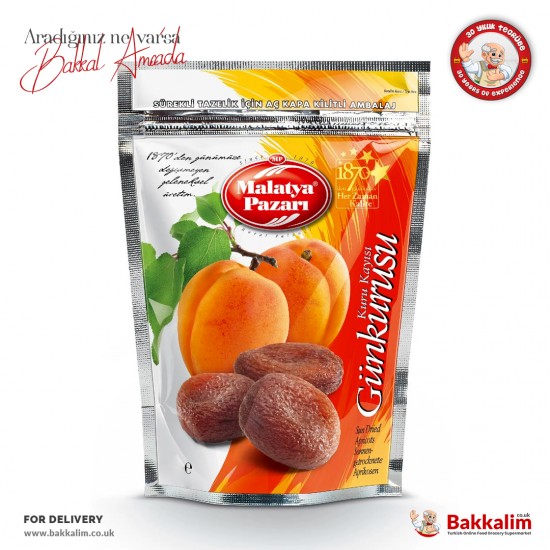 Malatya Pazari Sun-Dried Apricots 150 G - 8690985242209 - BAKKALIM UK