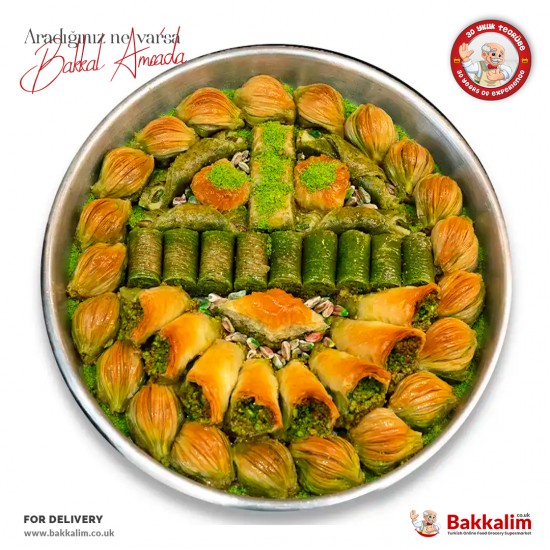 Sehri Antep Mixed Baklava Anthap Style 500 G - 869112211219B - BAKKALIM UK