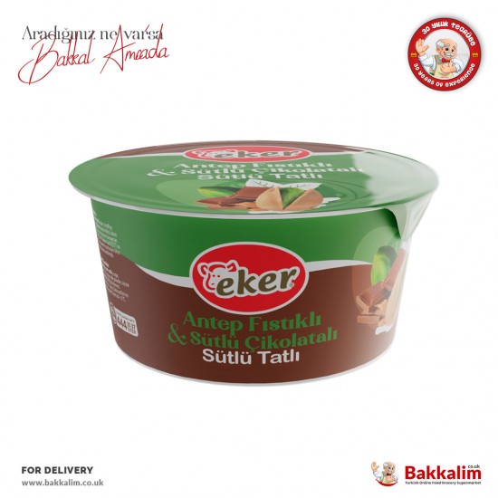 Eker Pistachio and Milk Chocolate Milk Dessert 125 Gr - 8691316523417 - BAKKALIM UK