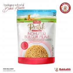Duru Pratik Bulgur Pilaf with Chickpeas Ready Eat 250 G