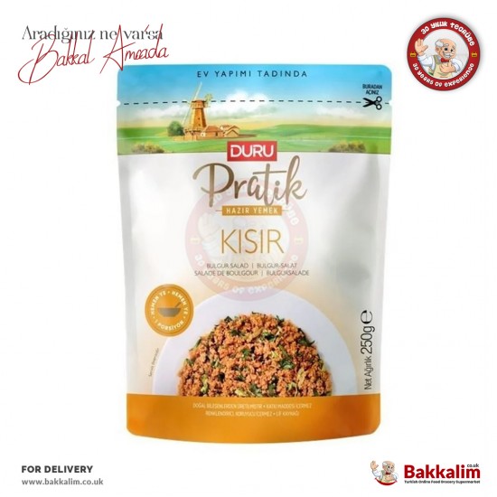 Duru Pratik Bulgur Salad Ready Eat 250 G - 8691440308638 - BAKKALIM UK