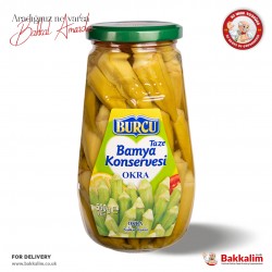 Burcu Canned Fresh Okra 550 G