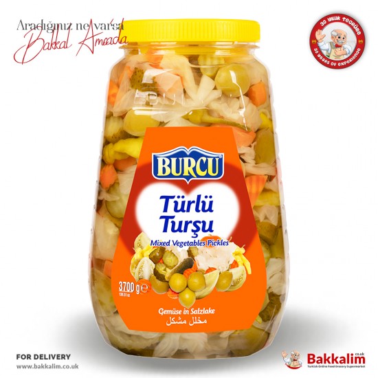 Burcu 3700 Gr Karışık Turşu - 8691573086540 - BAKKALIM UK