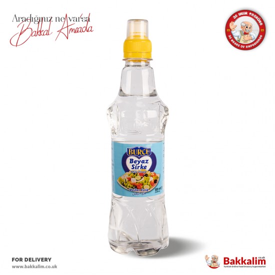 Burcu White Vinegar 500 ml - 8691573088452 - BAKKALIM UK