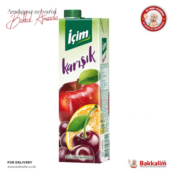 Ulker Icim Mixed Fruit Juice 1000 Ml - 8692971071701 - BAKKALIM UK