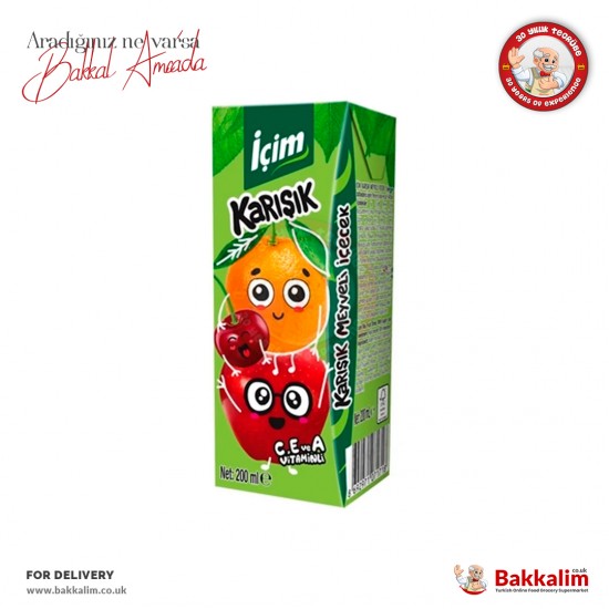 İçim Karışık Meyve Suyu 200 ml - 8692971071718 - BAKKALIM UK