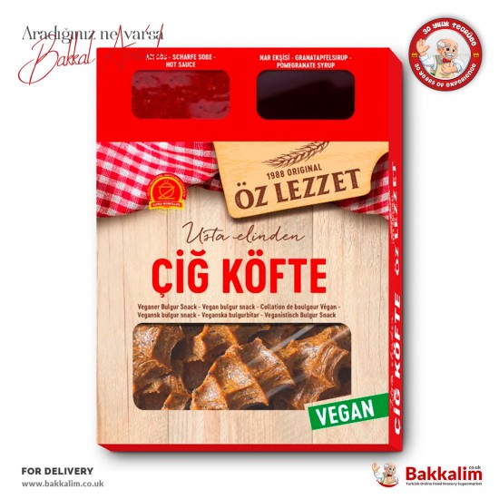 Oz Lezzet Vegan Bulgur Snack 340 G - 8693730020701 - BAKKALIM UK