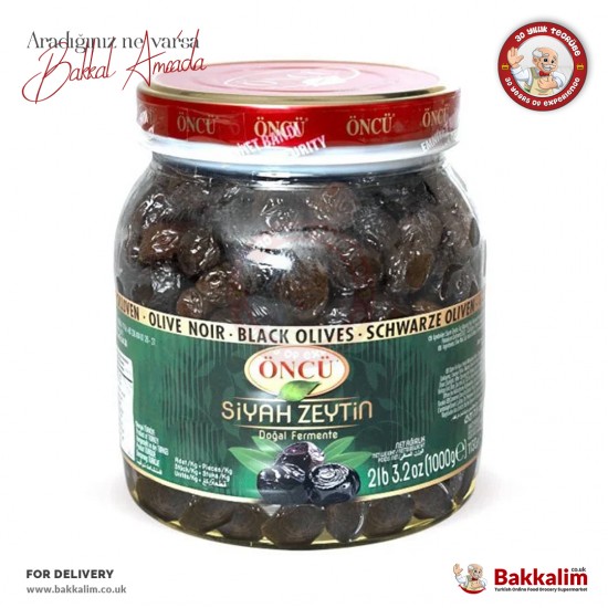 Oncu Dehyrated Black Olives N1000 G - 8693891403009 - BAKKALIM UK