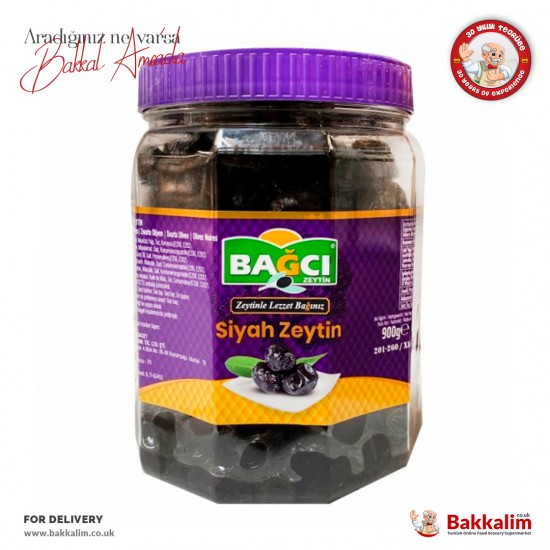 Bagci Gemlik Black Olives 700 G - 8695336109163 - BAKKALIM UK