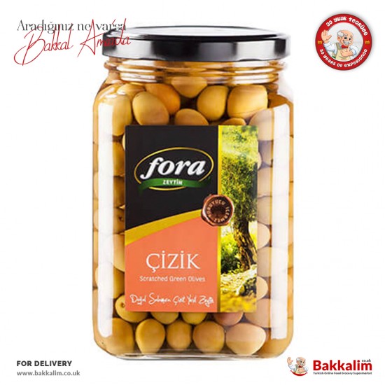 Fora Çizik Yeşil Zeytin N 1600 Gr - 8695608220572 - BAKKALIM UK