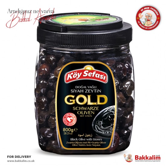 Koy Sefasi Gold 800 G Mega Black Olive - 8696591063269 - BAKKALIM UK