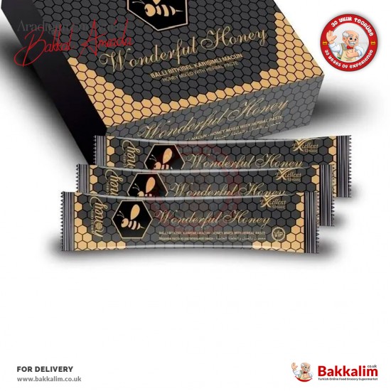 VIP Natural Wonderful Honey Ballı Bitkisel Macun 12 Gr - 8696959231523 - BAKKALIM UK